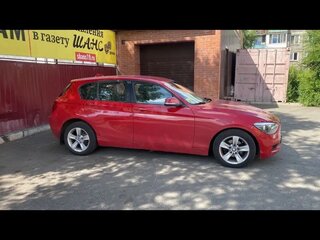 2012 BMW 1 серии 116i II (F20/F21), красный, 650000 рублей, вид 3