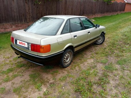 1988 Audi 80 IV (B3), серебристый, 120000 рублей, вид 3