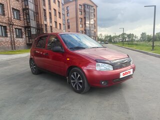 2007 Lada (ВАЗ) Kalina I, красный, 165000 рублей, вид 3