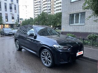 2022 BMW X3 30i xDrive III (G01) Рестайлинг, чёрный, 5450000 рублей, вид 1