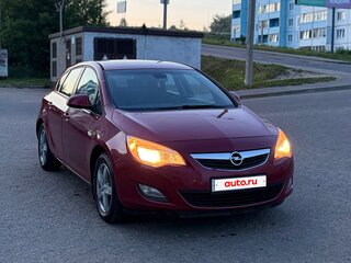 2010 Opel Astra J, красный, 485000 рублей, вид 1