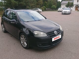 2007 Volkswagen Golf V, чёрный, 600000 рублей, вид 2