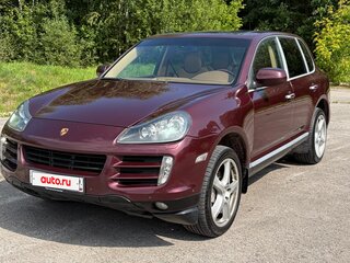 2007 Porsche Cayenne S I Рестайлинг (957), красный, 1300000 рублей, вид 2