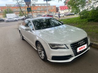 2013 Audi A7 I (4G), белый, 1586000 рублей, вид 4