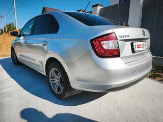 2019 Skoda Rapid I Рестайлинг, серебристый, 1500000 рублей, вид 4