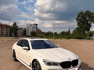 2018 BMW 7 серии 740d xDrive VI (G11/G12), белый, 4250000 рублей, вид 2