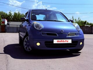 2008 Nissan Micra III (K12), синий, 750000 рублей, вид 1