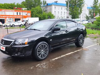 2008 Mitsubishi Galant IX Рестайлинг, чёрный, 530000 рублей, вид 3