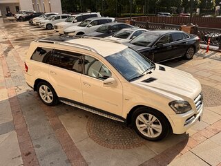 2012 Mercedes-Benz GL-Класс 350 I (X164) Рестайлинг, белый, 2700000 рублей, вид 3