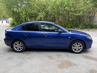 2006 Mazda 3 I (BK) Рестайлинг, синий, 707000 рублей, вид 3