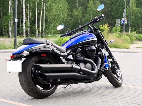 2022 Suzuki Boulevard M109R, синий, 1698096 рублей, вид 4