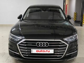 2020 Audi A8 Long 55 TFSI IV (D5), чёрный, 4250000 рублей, вид 4