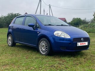 2008 Fiat Punto III Grande Punto, синий, 350000 рублей, вид 2