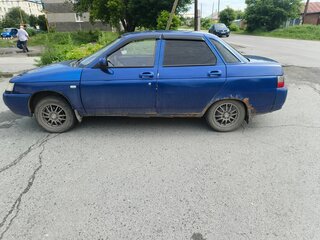 2000 Lada (ВАЗ) 2110, синий, 100000 рублей, вид 3