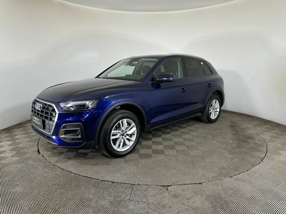 2021 Audi Q5 45 TFSI II (FY) Рестайлинг, синий, 4100000 рублей