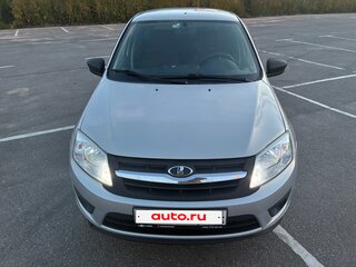 2018 Lada (ВАЗ) Granta I, серебристый, 550000 рублей, вид 2