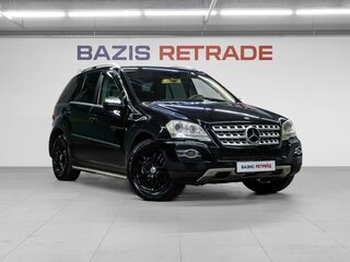 2010 Mercedes-Benz M-Класс 350 II (W164) Рестайлинг, чёрный, 1369000 рублей, вид 3