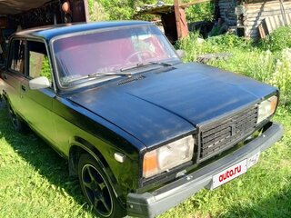 2005 Lada (ВАЗ) 2107, чёрный, 115000 рублей, вид 5