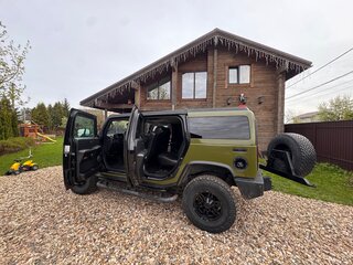 2005 Hummer H2 I, чёрный, 3000000 рублей, вид 5