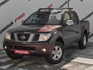 2008 Nissan Navara (Frontier) III (D40), коричневый, 1185000 рублей, вид 1