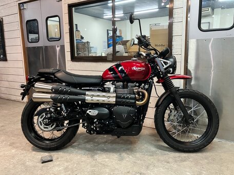 2022 Triumph Scrambler, красный, 1030000 рублей, вид 1