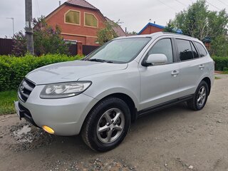 2008 Hyundai Santa Fe II, серебристый, 1150000 рублей, вид 2
