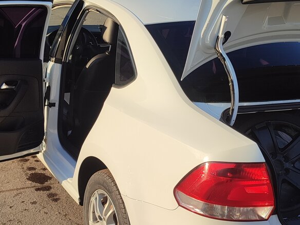 2014 Volkswagen Polo V, белый - вид 14