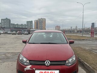2011 Volkswagen Polo V, красный, 619000 рублей, вид 1