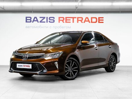 2018 Toyota Camry VII (XV50) Рестайлинг 2, коричневый, 2249000 рублей, вид 1