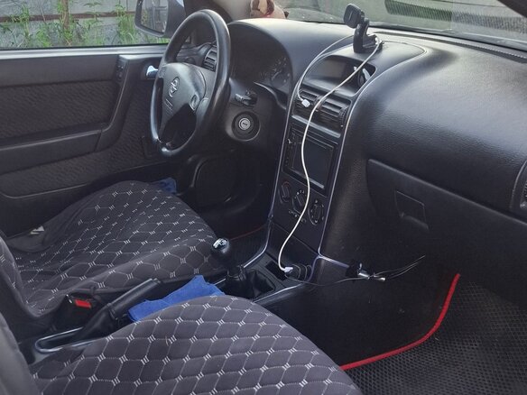 2001 Opel Astra G, серебристый, 350000 рублей - вид 4