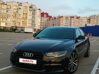 2012 Audi A6 IV (C7), чёрный, 1550000 рублей, вид 2