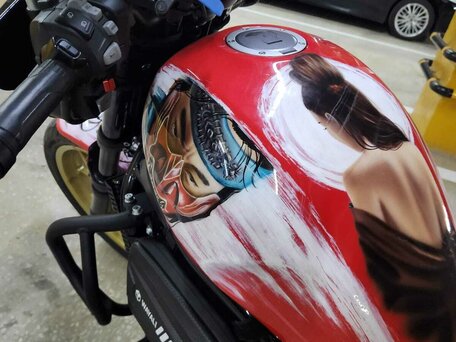 2021 Honda CMX 1100 Rebel, красный, 1300000 рублей, вид 5