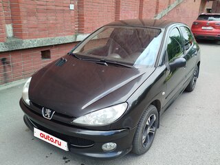 2006 Peugeot 206, чёрный, 220000 рублей, вид 1