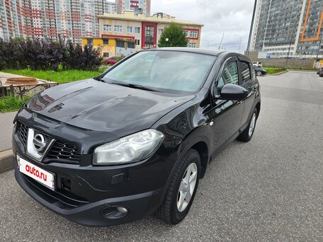 2013 Nissan Qashqai I Рестайлинг, чёрный, 1039000 рублей, вид 2