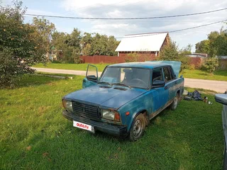 2007 Lada (ВАЗ) 2107, синий, 80000 рублей, вид 1