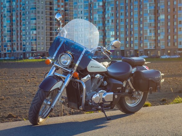 2008 Honda Shadow 750, чёрный, 480000 рублей - вид 5