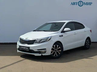 2016 Kia Rio III Рестайлинг, белый, 659000 рублей, вид 1