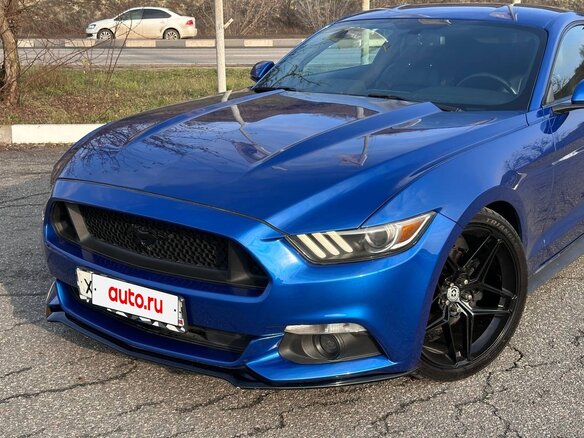 2016 Ford Mustang VI, синий, 2380000 рублей - вид 9