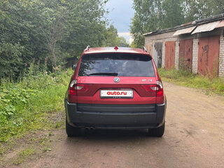 2004 BMW X3 25i I (E83), красный, 650000 рублей, вид 4