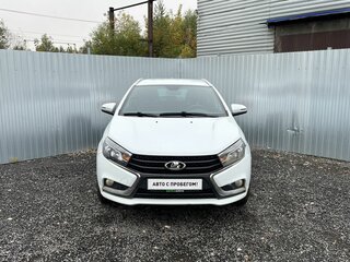 2020 Lada (ВАЗ) Vesta SW I, белый, 970000 рублей, вид 3