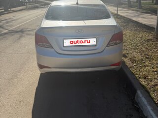2015 Hyundai Solaris I Рестайлинг, серый, 750000 рублей, вид 4