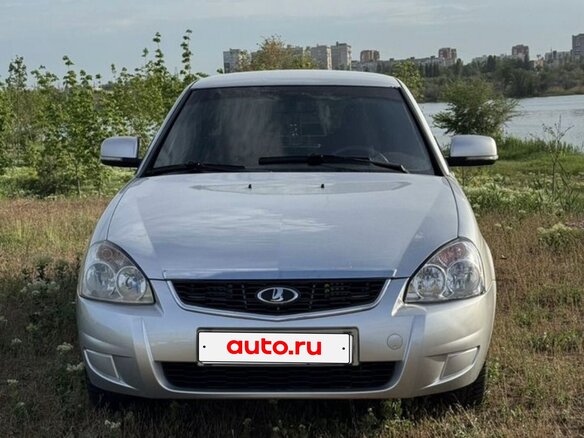 2008 Lada (ВАЗ) Priora I, серебристый, 350000 рублей - вид 1