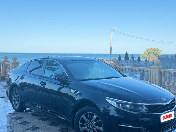 2017 Kia Optima IV, чёрный, 1200000 рублей - вид 5