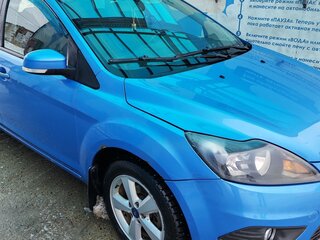 2008 Ford Focus II Рестайлинг, голубой, 490000 рублей, вид 2