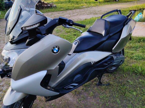 2013 BMW C 650 GT, серебристый, 395000 рублей - вид 7