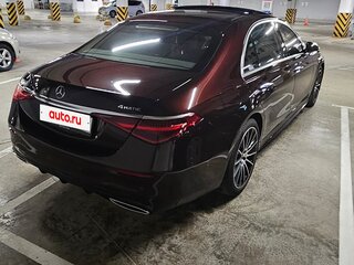 2021 Mercedes-Benz S-Класс 500 Long 4MATIC VII (W223), красный, 8600000 рублей, вид 5