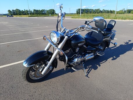 2002 Yamaha XVS1100, чёрный, 400000 рублей, вид 3