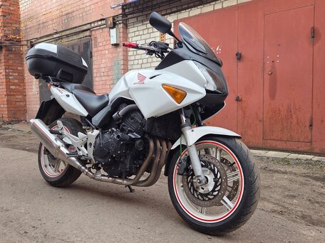 2004 Honda CBF 600, белый, 340000 рублей, вид 2
