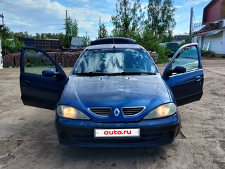 2002 Renault Megane I Рестайлинг, синий, 130000 рублей, вид 3