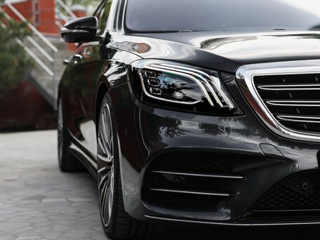 2019 Mercedes-Benz S-Класс 560 Long VI (W222, C217) Рестайлинг, чёрный, 9190000 рублей, вид 4